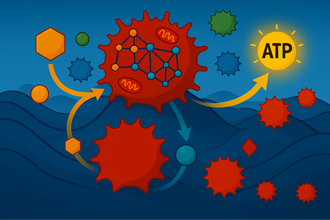 Cover art of the math onco newsletter issue 337