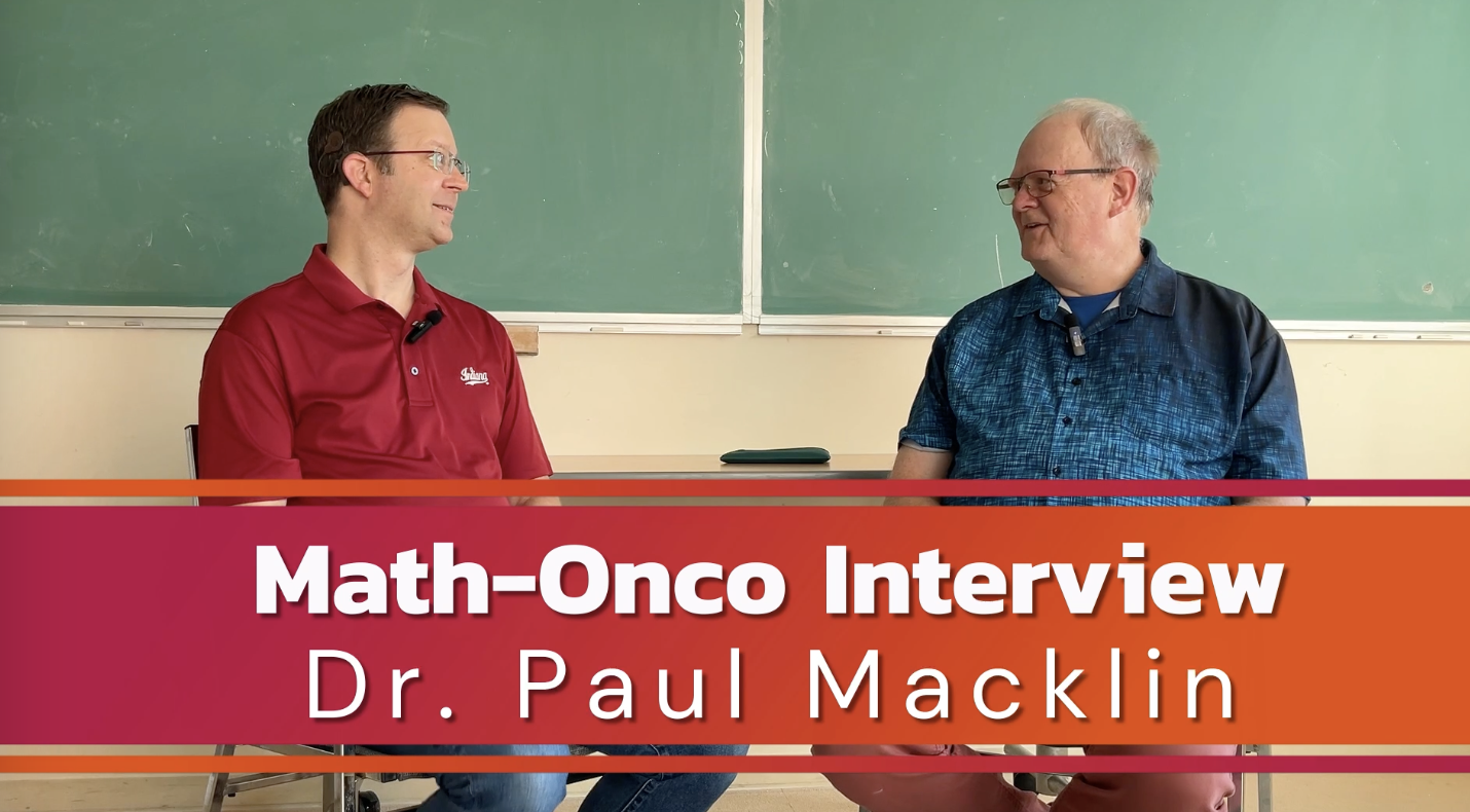 Math Oncology Interviews - Interview with Dr. Paul Macklin